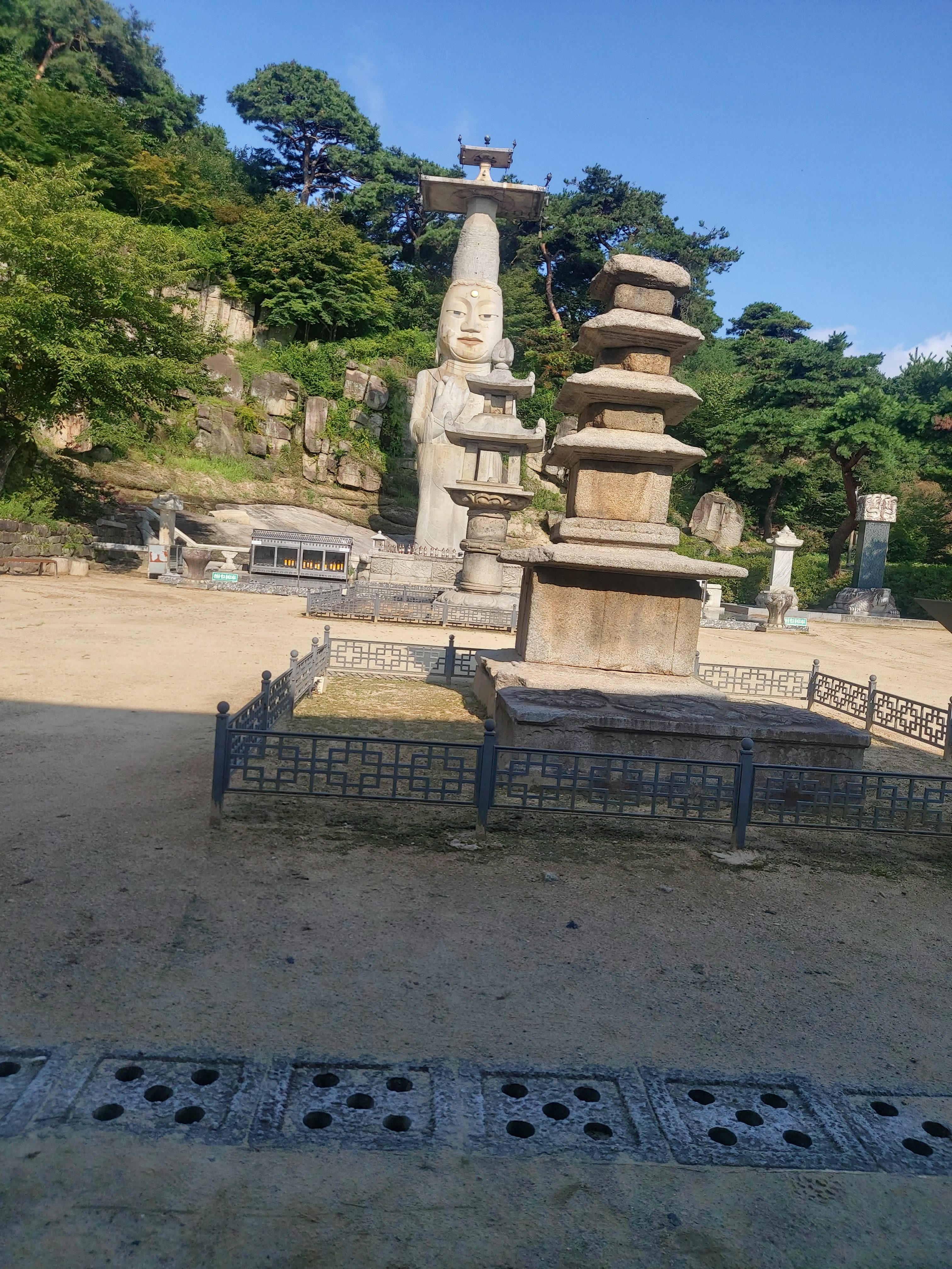 논산관촉사 은진미륵 과 석탑